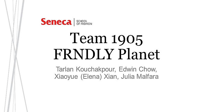 Team 1905: FRNDLY Planet